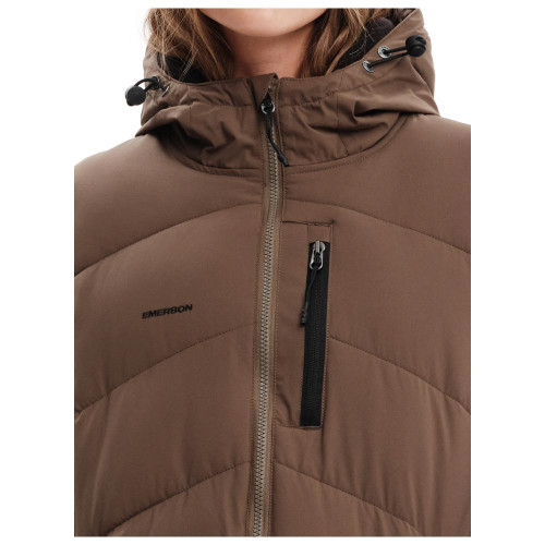 Emerson Γυναικείο μπουφάν Women's Hooded Long Puffer Jacket